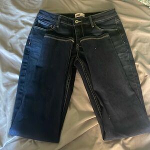 high rise skinny jeans